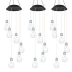 Sumoravibe - Campanelli Eolici con Lampadina LED Colorata ad Energia Solare