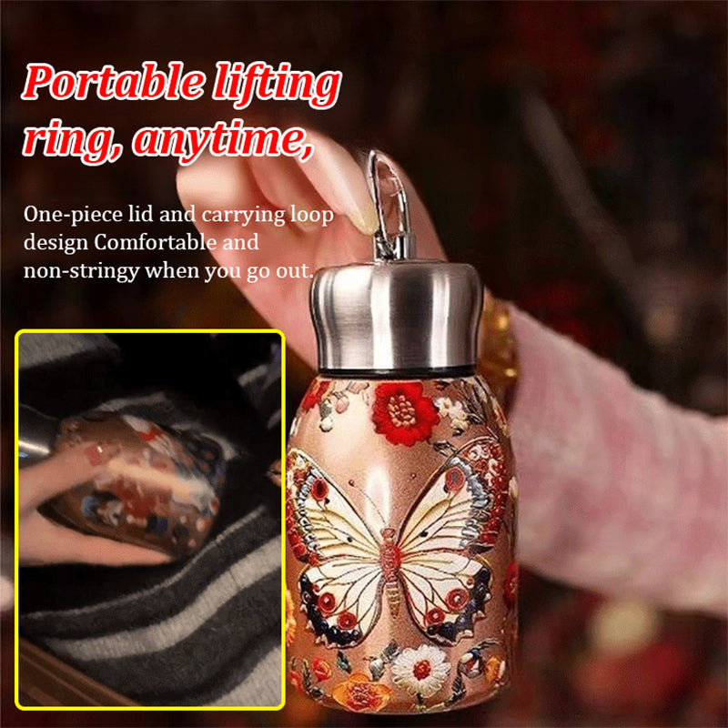 Sumoravibe - Bottiglia d'Acqua Isolata Elegante e Portatile