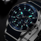 Sumoravibe - Orologio al quarzo multifunzione impermeabile da uomo