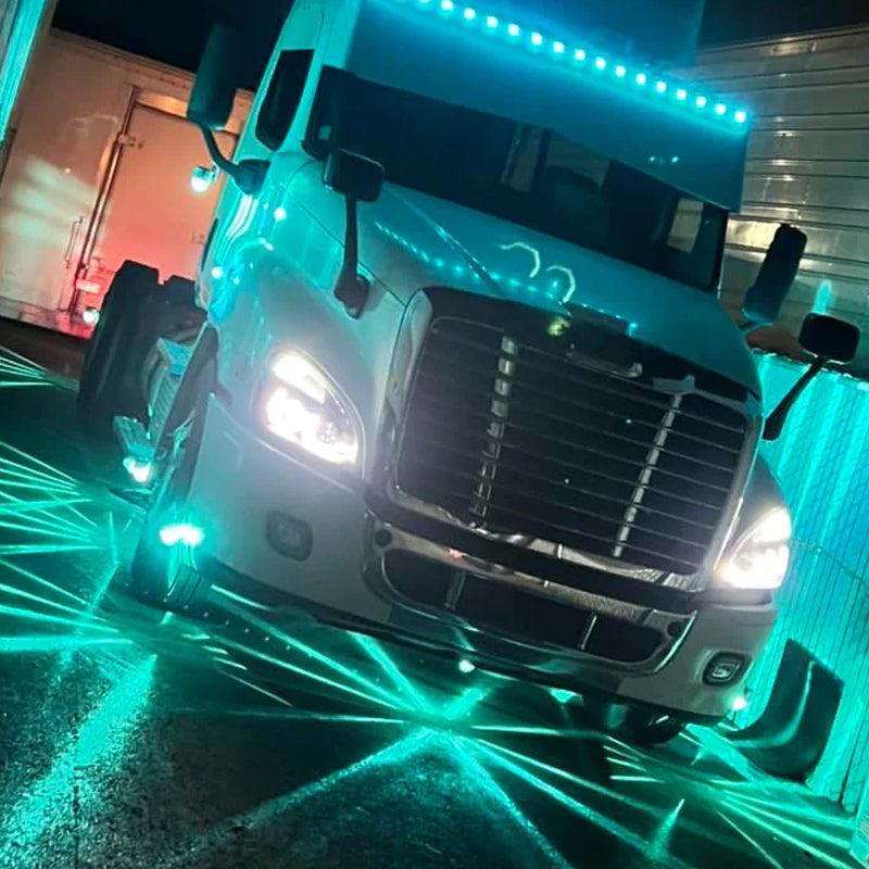 Sumoravibe - Luci di segnalazione laterali a LED a forma di anguria per camion e rimorchi