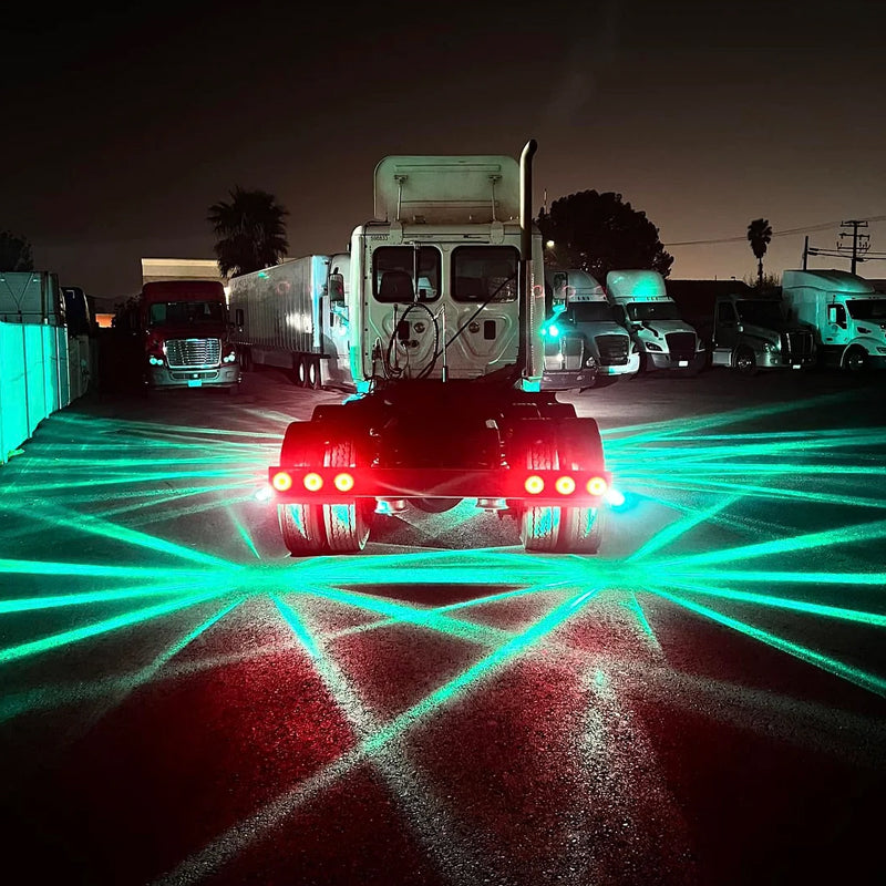 Sumoravibe - Luci di segnalazione laterali a LED a forma di anguria per camion e rimorchi