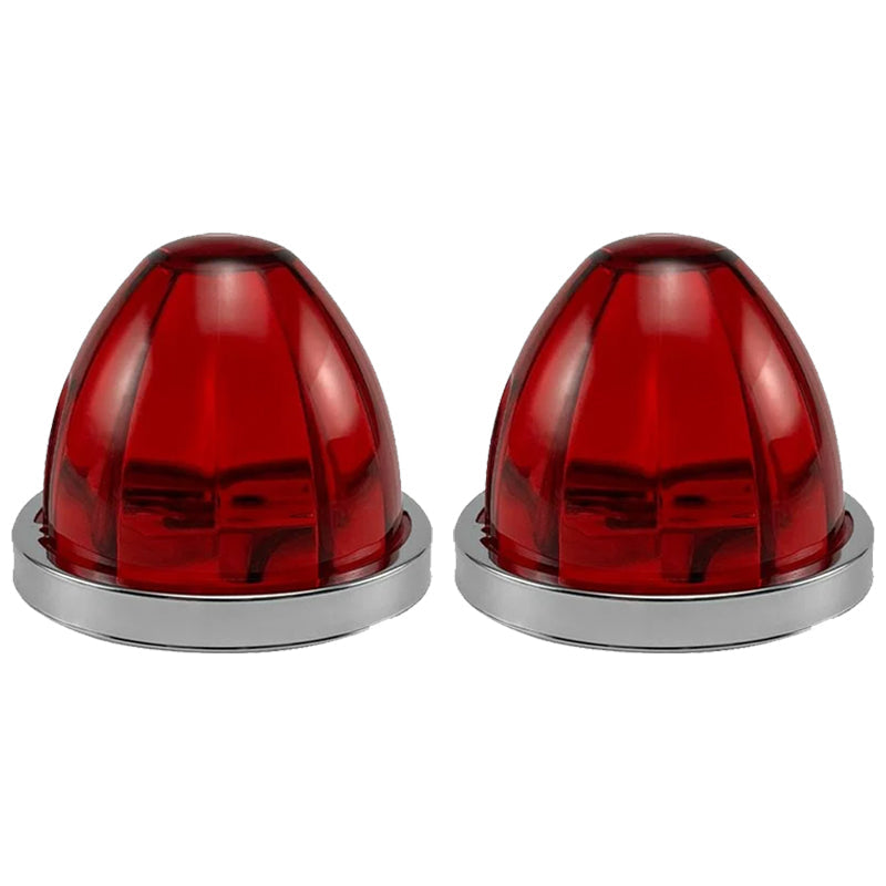 Sumoravibe - Luci di segnalazione laterali a LED a forma di anguria per camion e rimorchi