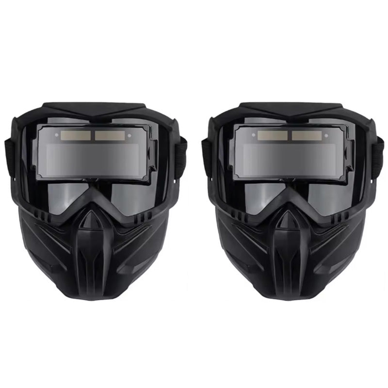 Sumoravibe - Casco da Saldatura Autooscurante per la Protezione degli Occhi