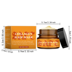 Sumoravibe - Maschera per Capelli al Collagene per Capelli Secchi e Danneggiati