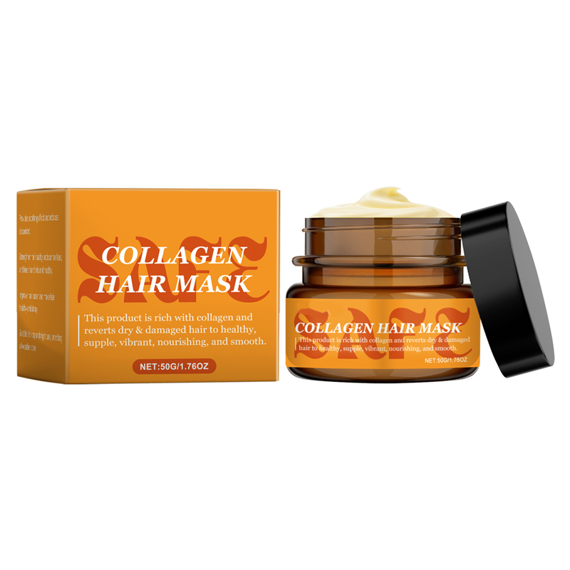 Sumoravibe - Maschera per Capelli al Collagene per Capelli Secchi e Danneggiati