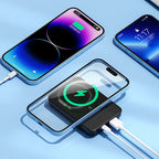 Sumoravibe - 22,5 Watt Ultra Sottile Carica Rapida 20000mAh Power Bank Mobile