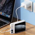 Sumoravibe - 22,5 Watt Ultra Sottile Carica Rapida 20000mAh Power Bank Mobile