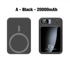 Sumoravibe - 22,5 Watt Ultra Sottile Carica Rapida 20000mAh Power Bank Mobile