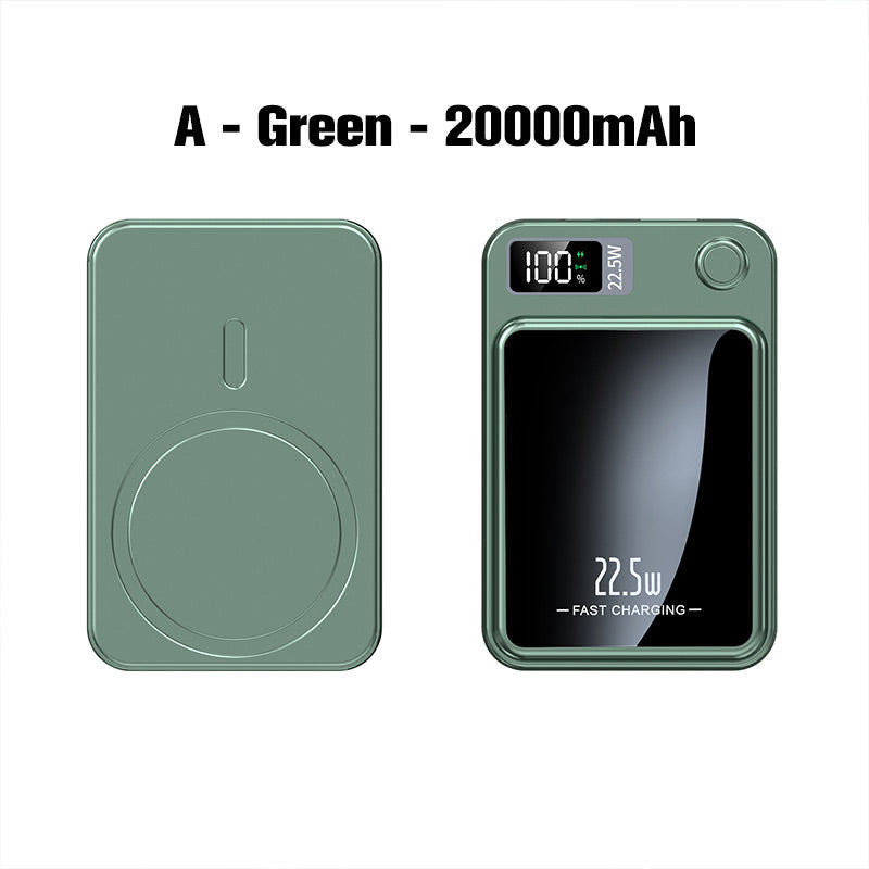 Sumoravibe - 22,5 Watt Ultra Sottile Carica Rapida 20000mAh Power Bank Mobile