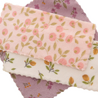 Sumoravibe - 5 strofinacci in flanella color corallo per uso domestico