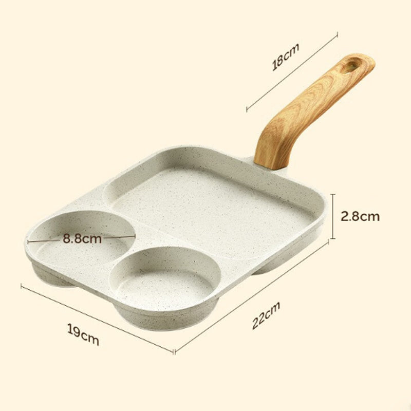 Sumoravibe - Padella Antiaderente Divisa 3-in-1