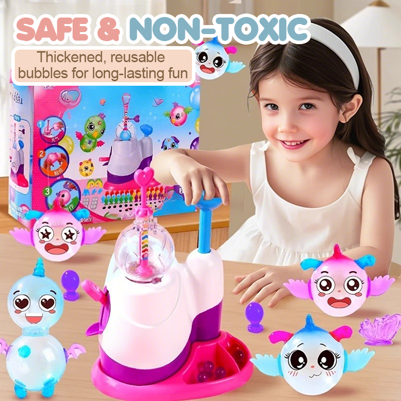 Sumoravibe - Kit fai da te per bolle con pompa per bambini