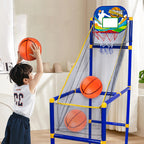 Sumoravibe - Gioco arcade di basket per bambini da interno con 4 palloni