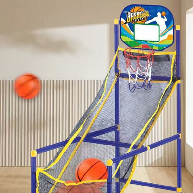 Sumoravibe - Gioco arcade di basket per bambini da interno con 4 palloni