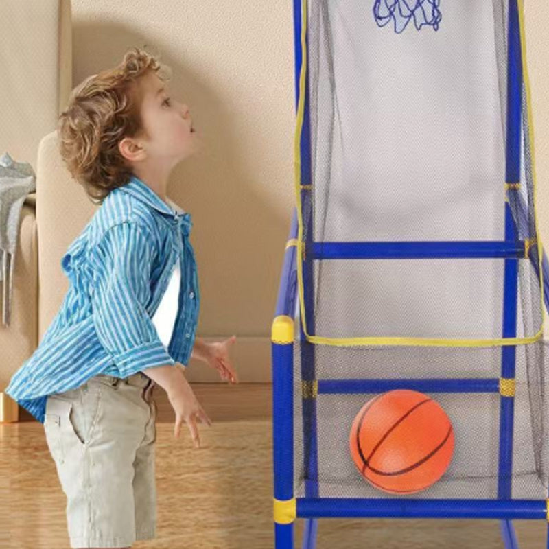 Sumoravibe - Gioco arcade di basket per bambini da interno con 4 palloni