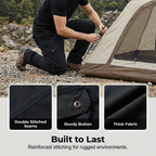Sumoravibe - Pantaloni cargo tattici da uomo in cotone