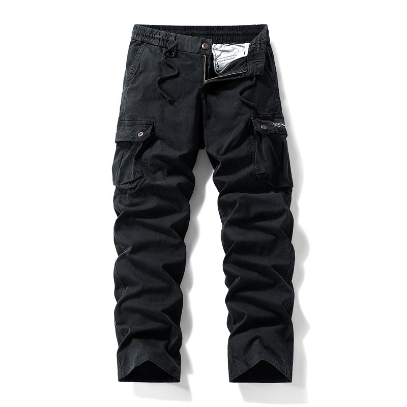 Sumoravibe - Pantaloni cargo tattici da uomo in cotone