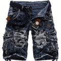 Sumoravibe - Pantaloncini cargo da uomo 🩸 Classici e resistenti, con molteplici tasche per ogni esigenza, cerniera scorrevole, durevoli e resistenti all'usura, adatti sia per il lavoro che per le attività all'aperto 💪