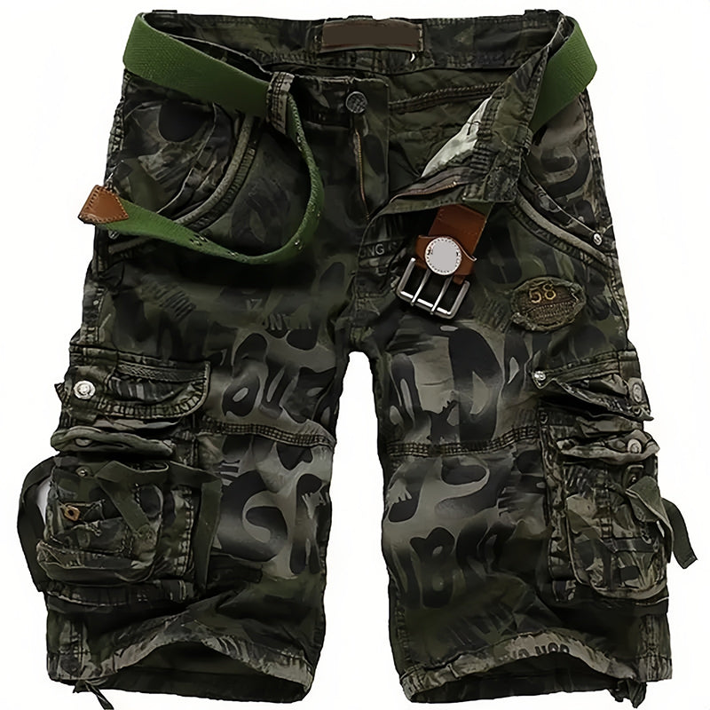 Sumoravibe - Pantaloncini cargo da uomo 🩸 Classici e resistenti, con molteplici tasche per ogni esigenza, cerniera scorrevole, durevoli e resistenti all'usura, adatti sia per il lavoro che per le attività all'aperto 💪