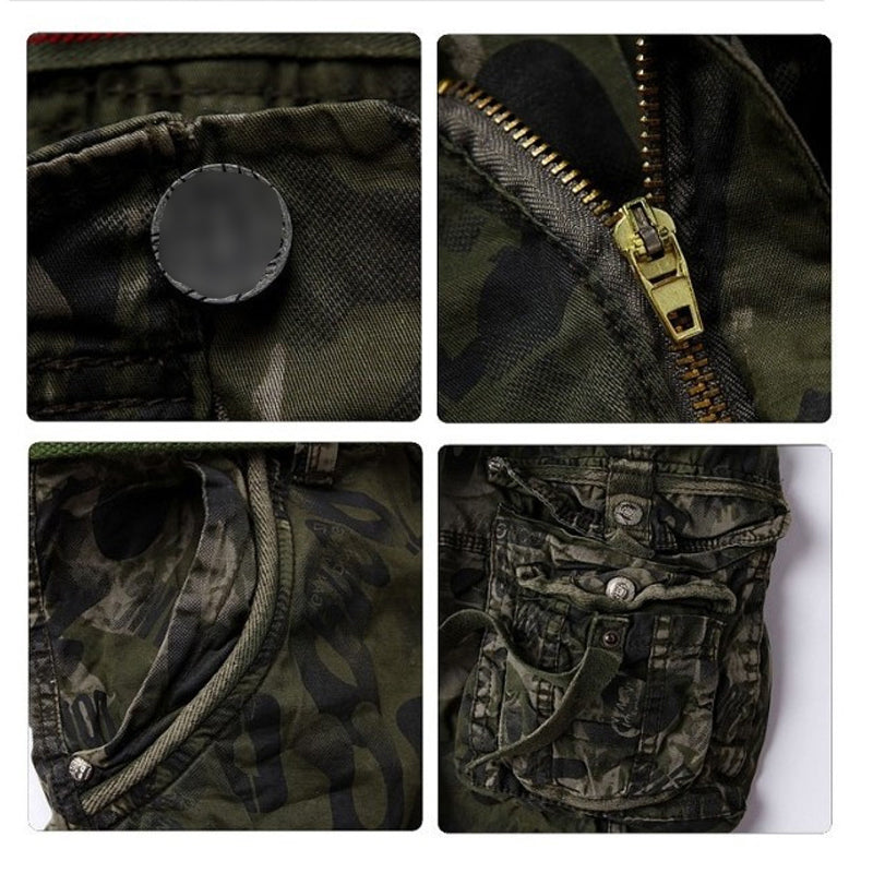 Sumoravibe - Pantaloncini cargo da uomo 🩸 Classici e resistenti, con molteplici tasche per ogni esigenza, cerniera scorrevole, durevoli e resistenti all'usura, adatti sia per il lavoro che per le attività all'aperto 💪
