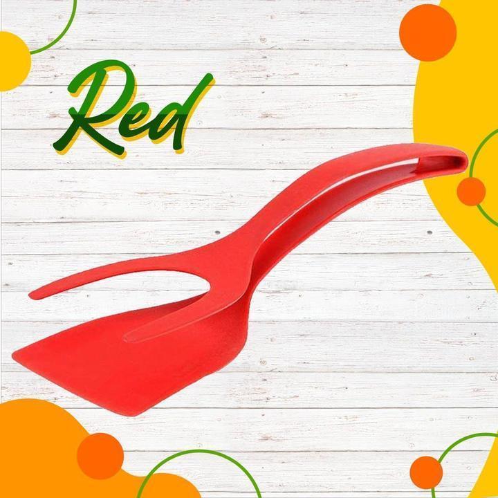 Sumoravibe - Mai più Padelle Graffiate! 🔥 Pinza e Spatola in 1 | Silicone Morbido Antiaderente e Resistente al Calore
