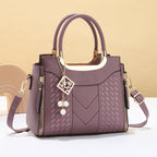 Sumoravibe - Elegante borsa da donna con manico superiore e tracolla
