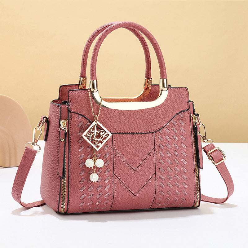 Sumoravibe - Elegante borsa da donna con manico superiore e tracolla