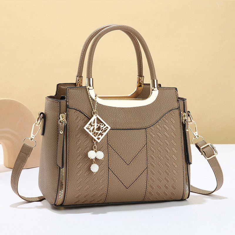 Sumoravibe - Elegante borsa da donna con manico superiore e tracolla