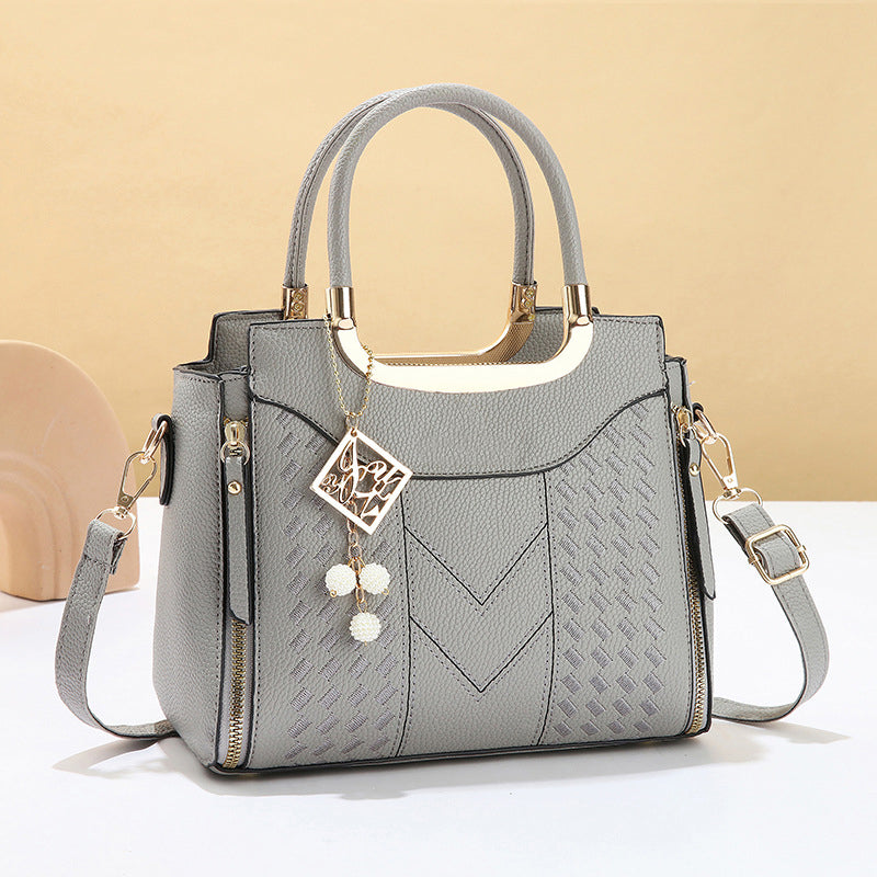 Sumoravibe - Elegante borsa da donna con manico superiore e tracolla