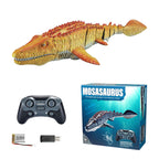 Sumoravibe - Giocattolo RC Mosasaurus Nuotante 2.4G con Spruzzi